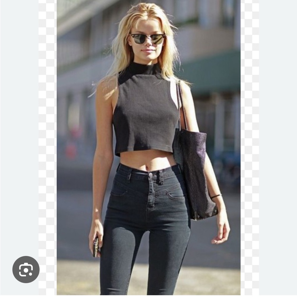 Madewell High Rise Black Jeans